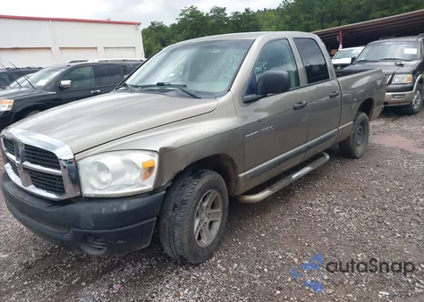 2007 Dodge Ram 1500 Slt from USA, damaged, VIN 1D7HA18P07J602933
